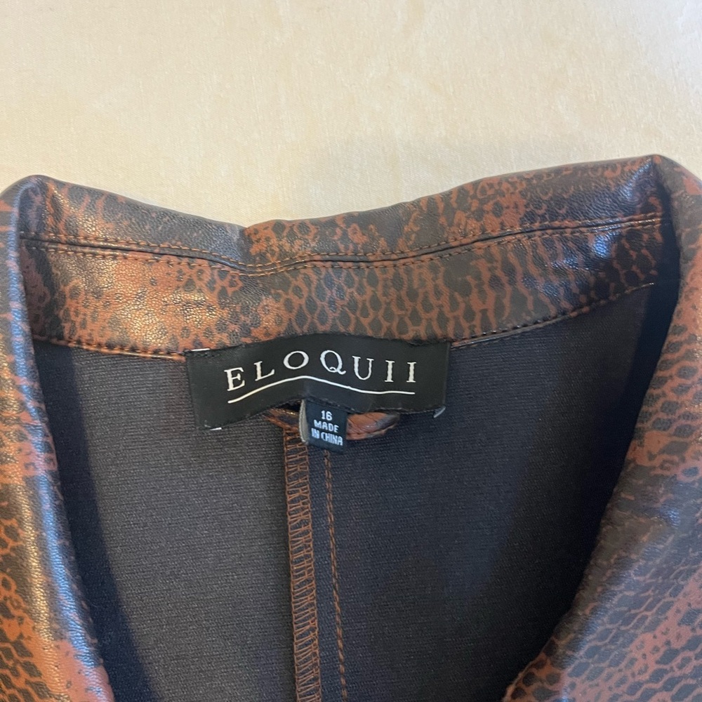 Faux Leather Jacket - Picture 2 of 2